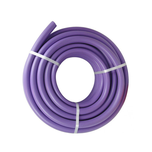 Lilac Low Density Poly Pipe - 50m Roll